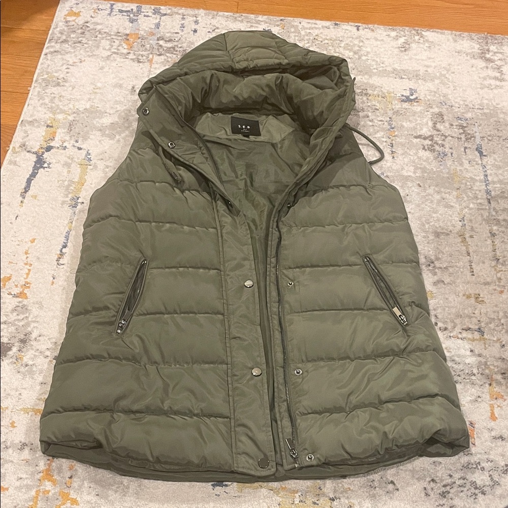 Sebby Olive Outerwear